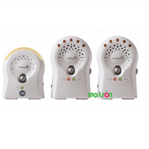 Máy báo khóc đôi Safety (2 phát 1 nhận) MO 068 âm thanh ánh sáng siêu chuẩn