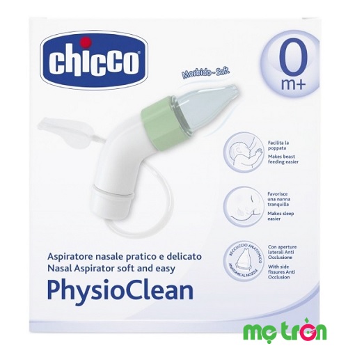 Dụng cụ hút mũi Chicco 113873 giúp mẹ chăm sóc bé dễ dàng