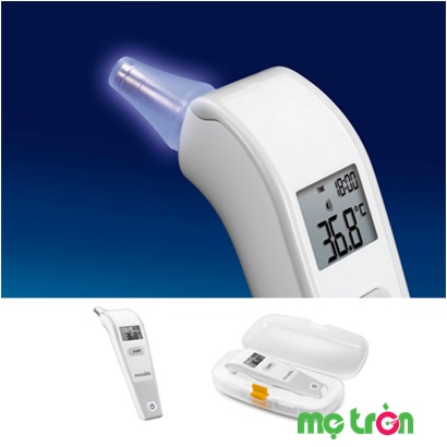 Nhiệt kế điện tử hồng ngoại đo tai Microlife IR1DF1-1 có công dụng chính là kiểm tra nhiệt độ cơ thể