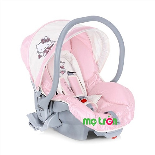 Nôi xách tay Brevi Smart Grillo Hello Kitty BRE454-022HK kiểu dáng dễ thương