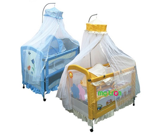Nôi ngủ du lịch cho bé Sweet Cherry BC361 chăm sóc giấc ngủ bé yêu