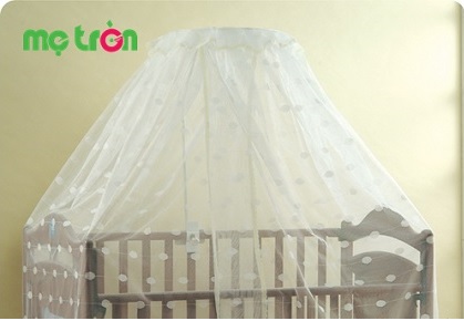 Lớp vải lưới chất lượng mang đến cho bé cảm giác thoáng mát khi ngủ
