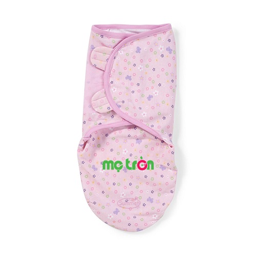 Chăn quấn đơn Summer Infant chấm bi màu hồng