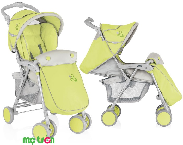 Xe đẩy được thiết kế đẹp mắt, tinh tế, tỉ mĩ trong từng chi tiết. sản phẩm thích hợp với những bà mẹ hiện đại