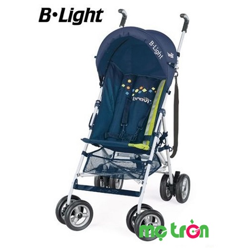 Xe đẩy em bé Brevi B.Light BRE790-002 màu xanh dương dây an toàn 5 in 1