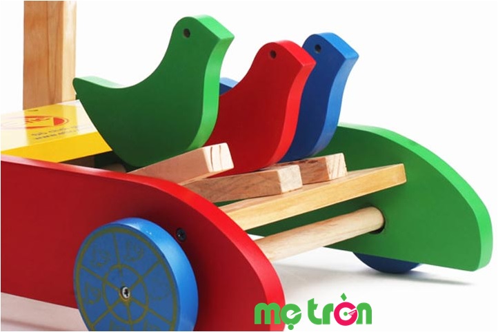 Thiết kế cải tiến thông minh với lớp cao su dược bọc dưới bánh xe
