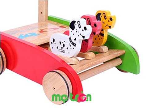 Màu sắc tươi sáng với hình chú chó đáng yêu