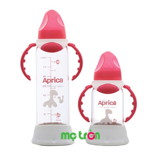 Bình sữa thủy tinh Aprica 120ml (cổ chuẩn) dành cho trẻ từ sơ sinh