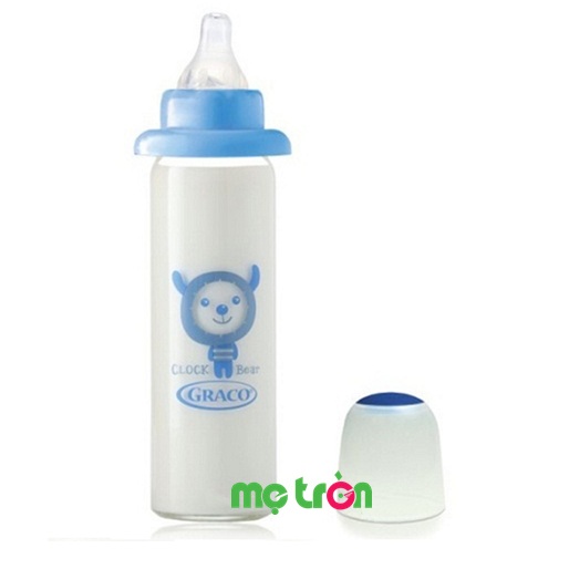 Bình sữa Graco 240ml làm từ thủy tinh cao cấp (cổ chuẩn – GC38503)