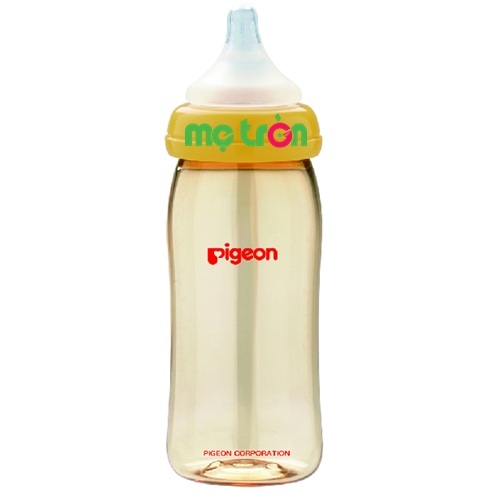 Bình sữa Pigeon PPSU Plus 240ml (cổ rộng) 