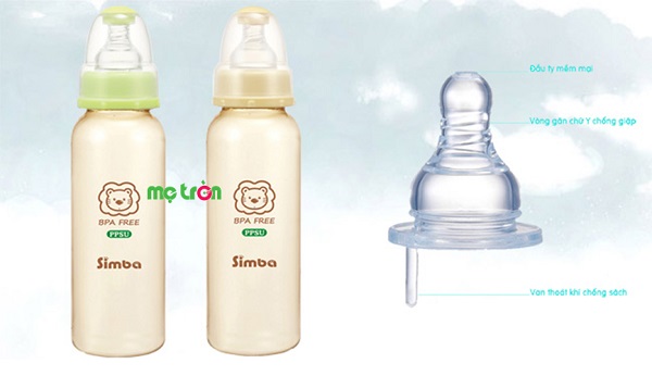 Núm ty size S giúp điều chỉnh tốc độ dòng chảy của sữa theo nhịp bú của bé