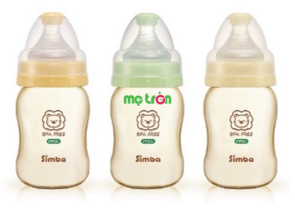 Bình sữa Simba nhựa PPSU 200ml S6186 hình hồ lô dễ thương