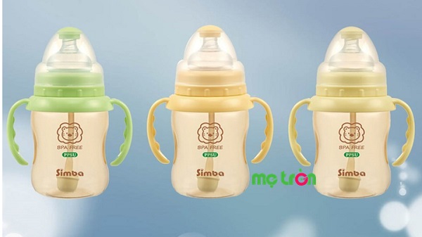 Bình sữa Simba nhựa PPSU 200ml S6187 đặc biệt không chứa BPA