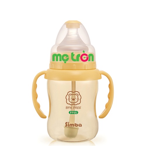 Bình sữa Simba nhựa PPSU 200ml S6187 - món quà tuyệt vời mẹ dành cho bé yêu