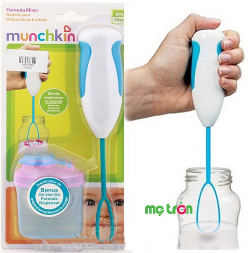 Que khuấy sữa Formula Mixer Munchkin 10144 - sản phẩm tiện ích hỗ trợ mẹ trong việc chăm sóc bé yêu