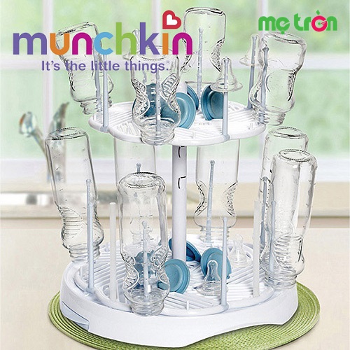 Giá úp bình sữa lớn cho bé Munchkin 14906 tiện dụng