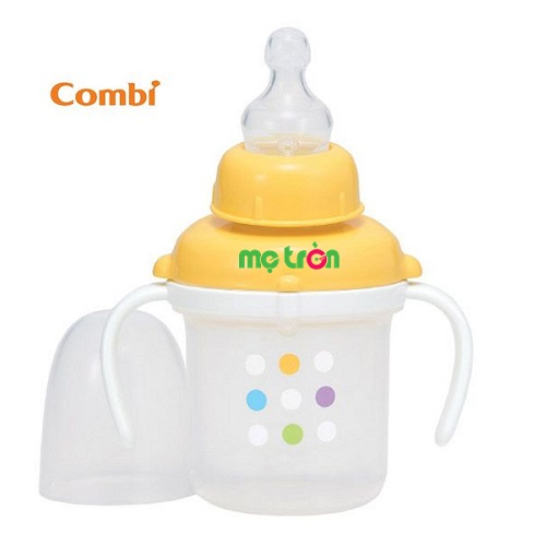 Bình chấm bi Combi bước 1 - màu vàng nhạt