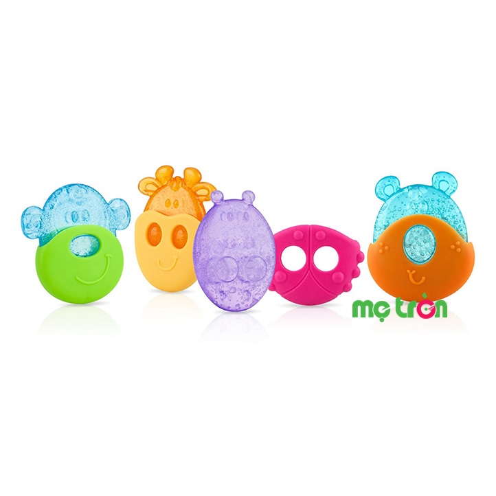 Ngậm nướu Gel lạnh cho bé hình thú cưng Nuby có nhiều màu sắc nổi bật khác nhau 