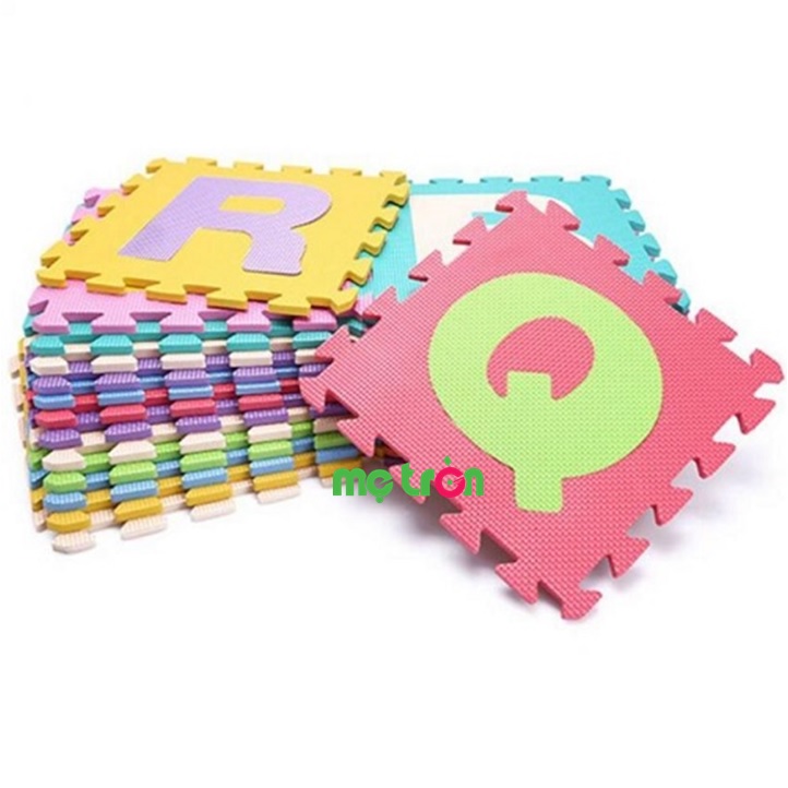Hình ảnh sản phẩm thảm xốp lót sàn bộ 26 chữ cái (30cm x 30cm)
