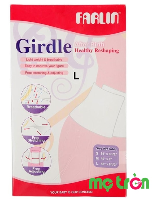 Hình ảnh sản phẩm Đai gen bụng bà bầu sau sinh Farlin size L BF-600L