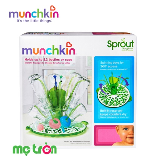 Hình ảnh sản phẩm giá úp bình sữa xoay tròn Munchkin