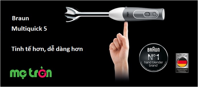 Với động cơ mạnh mẽ, thực phẩm sẽ xay nhuyễn và nhanh hơn