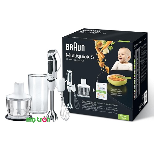 Hình ảnh sản phẩm máy xay Braun MQ5020 Pasta Vario thiết kế mạnh mẽ