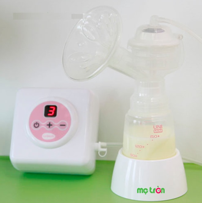 Máy hút sữa điện đơn có massage silicon Unimom Hàn Quốc