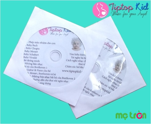 Kèm theo đĩa CD nhạc cho bé