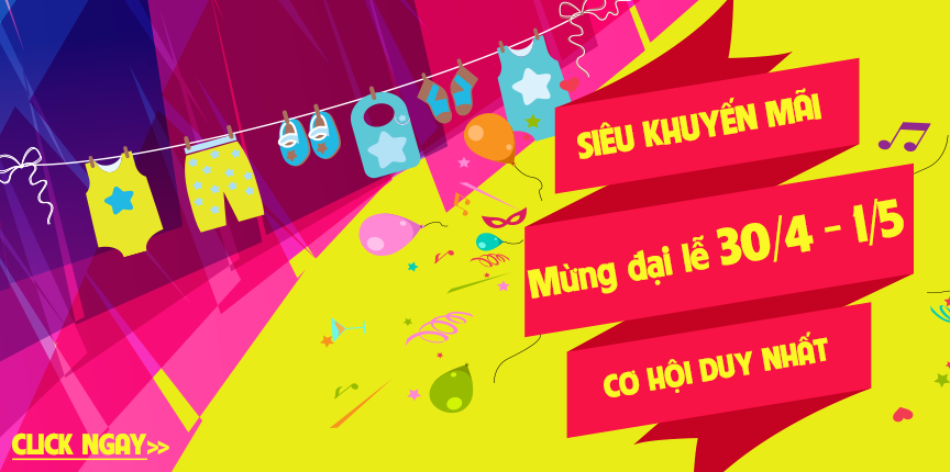Siêu khuyến mãi mừng đại lễ 30/4 - 1/5