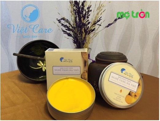 Mỹ phẩm từ nghệ thiên nhiên thương hiệu Việt Care luôn là sự lựa chọn hàng đầu của các mẹ sau sinh