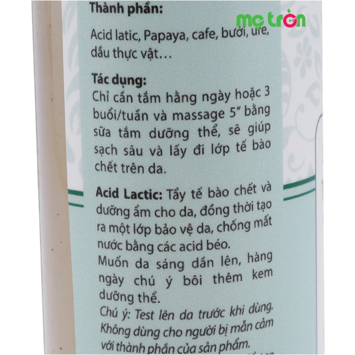 Sản phẩm an toàn và không gây bất lỳ tác dụng phụ nào cho da