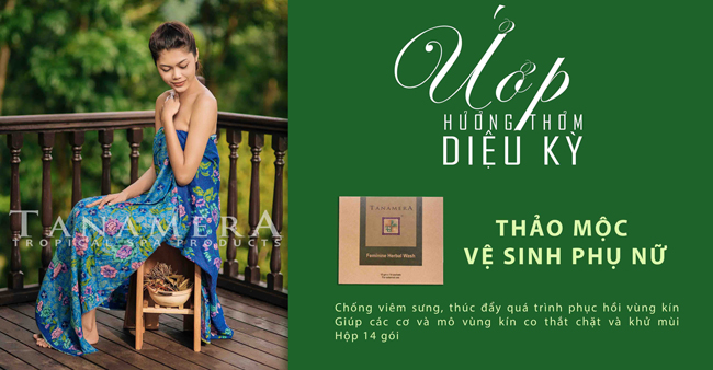 Chứa c&aacute;c th&agrave;nh phần thảo mộc gi&uacute;p vết thương mau l&agrave;nh v&agrave; khử m&ugrave;i h&ocirc;i b&agrave; đẻ