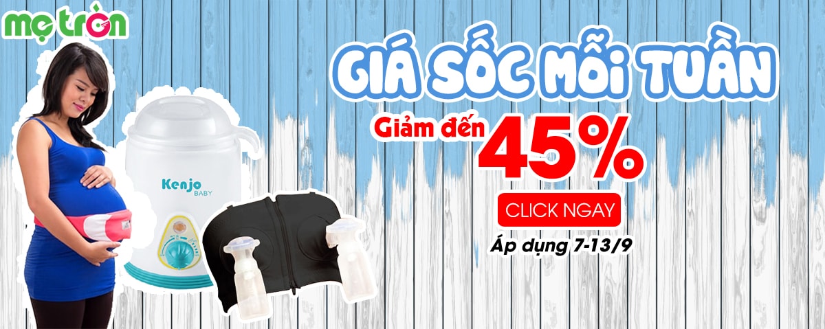 GIÁ SỐC MỖI TUẦN GIẢM ĐẾN 45% (Áp dụng từ 7 đến 13 tháng 9 năm 2017)