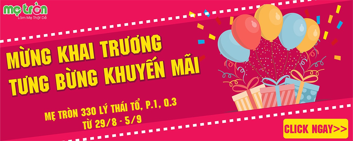 KHUYẾN MÃI CỰC SỐC MUA HÀNG CỰC ĐÃ TẠI MẸ TRÒN