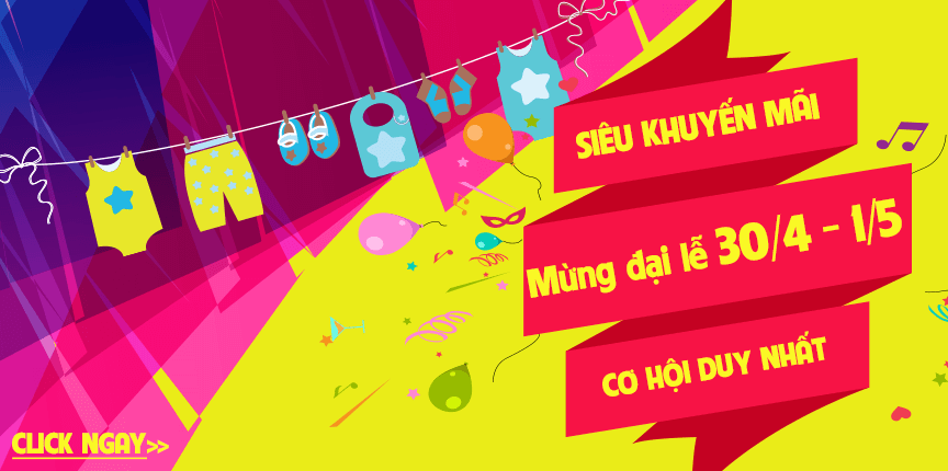 Siêu khuyến mãi mừng đại lễ 30/4 - 1/5
