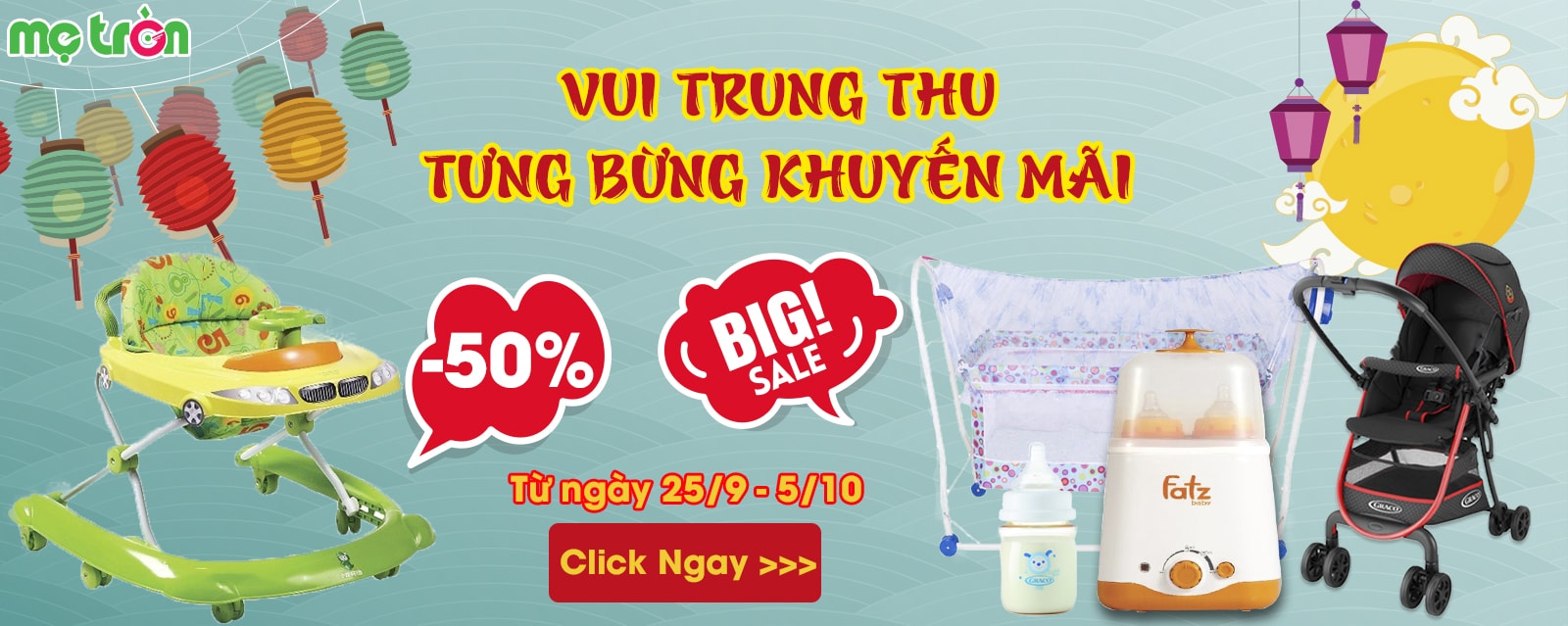 VUI TRUNG THU - TƯNG BỪNG KHUYẾN MÃI