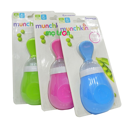 Bình thìa ăn dặm Munchkin tiện lợi và dễ sử dụng