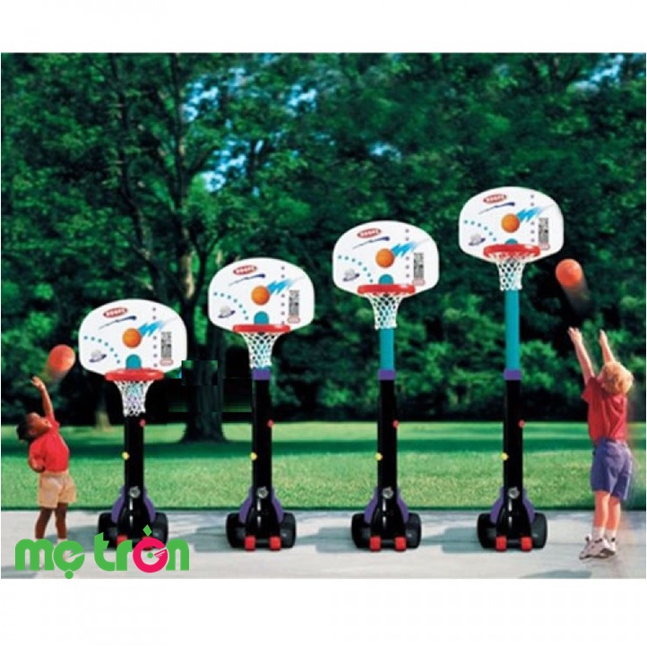 Bộ bóng rổ dành cho bé lớn (cao 2m6) Little Tikes LT-433910060