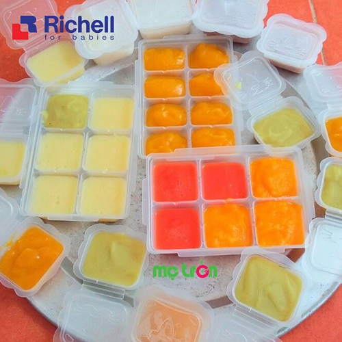 Bộ chia thức ăn Richell 3 kích cỡ cho bạn lựa chọn