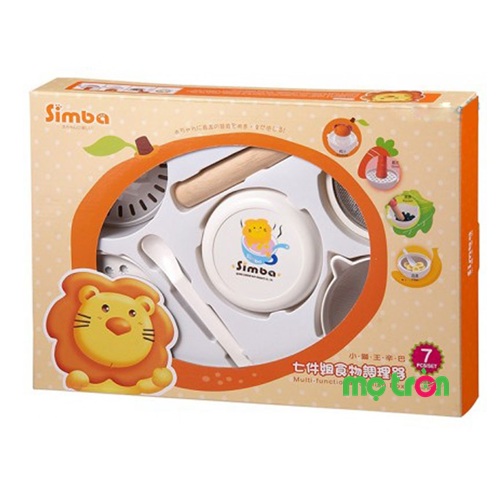 Bộ dụng cụ chế biến thức ăn Simba 7 món S9601 siêu bền