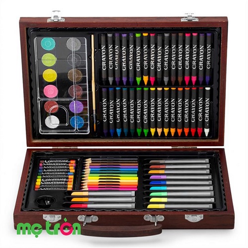 Bút màu hộp gỗ M82 Colormate màu sắc thật và sắc nét