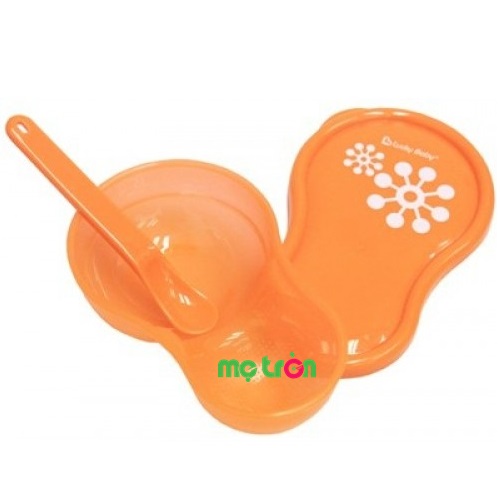 Chén muỗng bằng nhựa Lucky Baby 506141 siêu đáng yêu