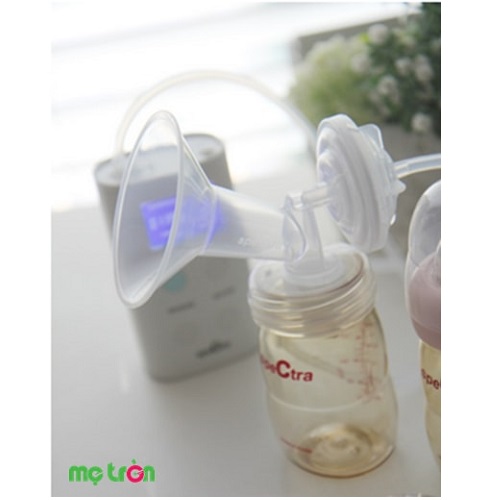 Máy hút sữa điện đôi có trữ điện Hàn Quốc Spectra 9 Plus