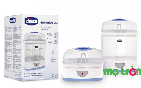Máy tiệt trùng bình sữa Chicco 2 in 1 Italy