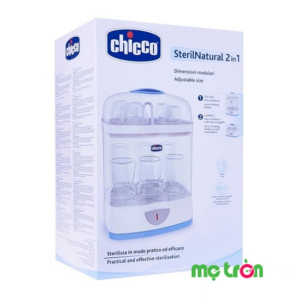 Máy tiệt trùng bình sữa Chicco 2 in 1 Italy