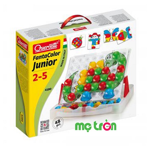 Quercetti Fantacolor Junior-48+16 pcs (age2+) 4190 cho trẻ vừa chơi vừa học