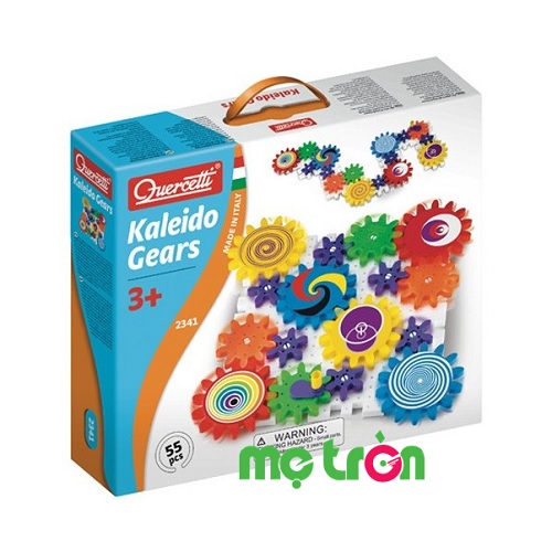 Quercetti Georello Kaleido Gears (age 3+) 2341 với các bánh xe đa dạng