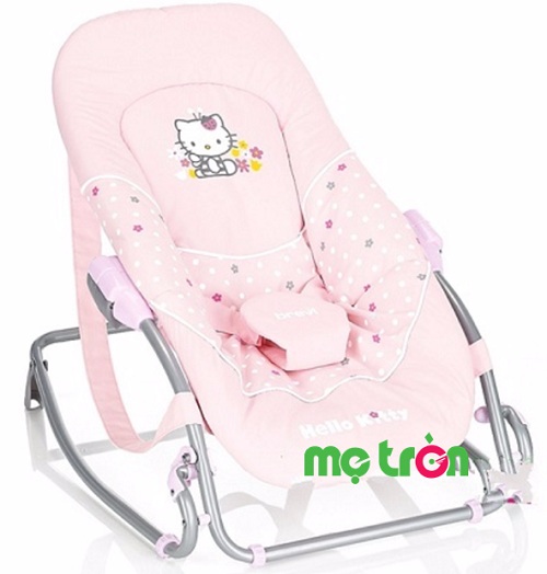 Ghế bập bênh Brevi Hello Kitty họa tiết đáng yêu