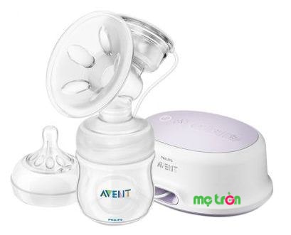 <p>Máy hút sữa bằng điện Philips Avent SCF332/01 xuất xứ Anh được sản xuất từ thành phần đảm bảo an toàn tuyệt đối cho sức khỏe của mẹ và bé. Đây chính là dòng máy thiết kế đơn giản và tiện dụng với quá trình hút sữa mô phỏng theo hành động bú tự nhiên của bé.</p>